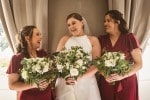 bride-bridesmaids-flowers-laughing-maryborough