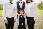 Fernhill House Hotel Wedding Photographs, Dunmanway Church Wedding Ceremony, Long Strand Bride and Groom photographs