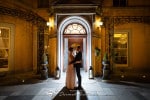 bride-groom-backlit-night-shot-vienna-woods