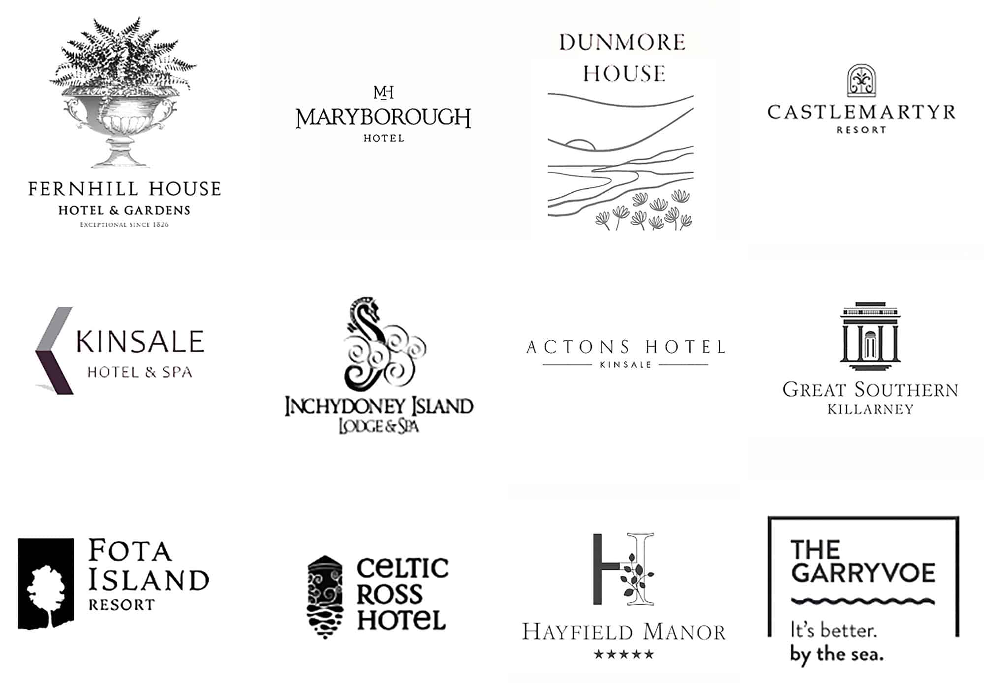Hotel Logo Layout Best Cork Wedding Hotels | Cork Wedding Photographer Dermot Sullivan