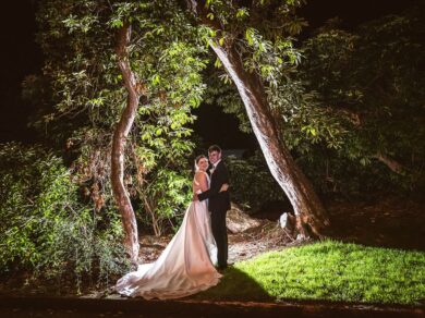bride groom backlit trees cork wedding from My Best of 2022 Wedding Photographs